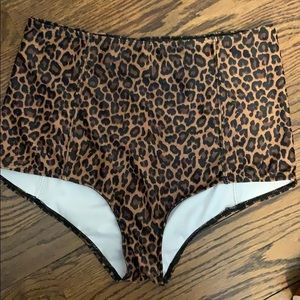 Kortni Jeane High Waisted Swim Bottoms